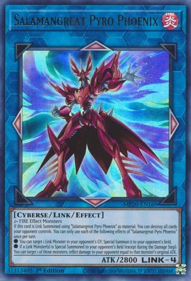 Salamangreat Pyro Phoenix 2020 Tin of Lost Memories Yu-Gi-Oh! card