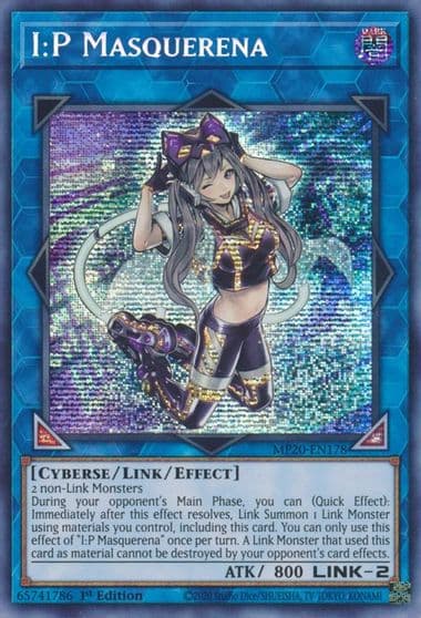 IP Masquerena 2020 Tin of Lost Memories Yu-Gi-Oh! card