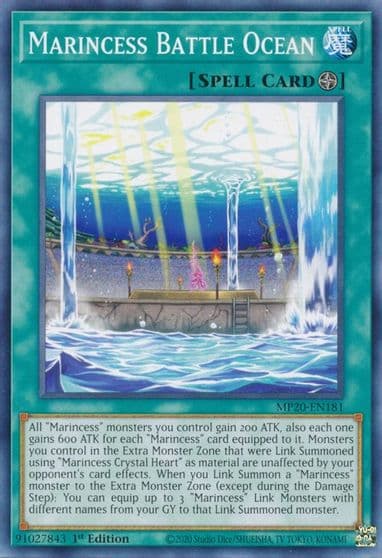 Marincess Battle Ocean 2020 Tin of Lost Memories Yu-Gi-Oh! card