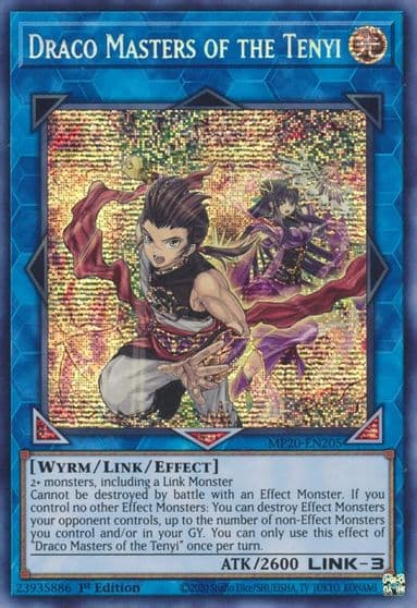 Draco Masters of the Tenyi 2020 Tin of Lost Memories Yu-Gi-Oh! card