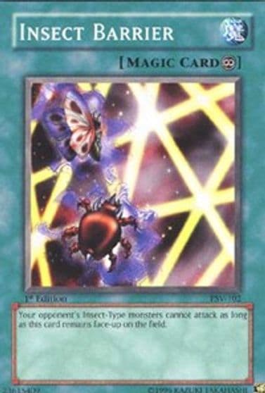 Insect Barrier Pharaoh's Servant Yu-Gi-Oh! card