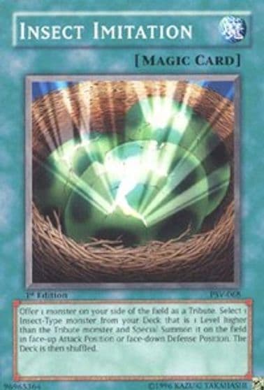 Insect Imitation Pharaoh's Servant Yu-Gi-Oh! card