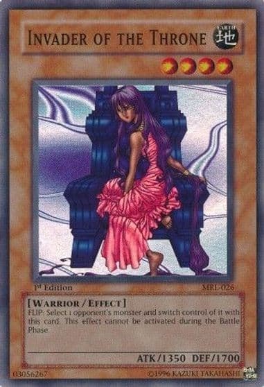 Invader of the Throne Magic Ruler Yu-Gi-Oh! card