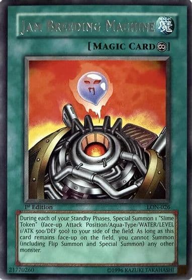 Jam Breeding Machine Labyrinth of Nightmare Yu-Gi-Oh! card