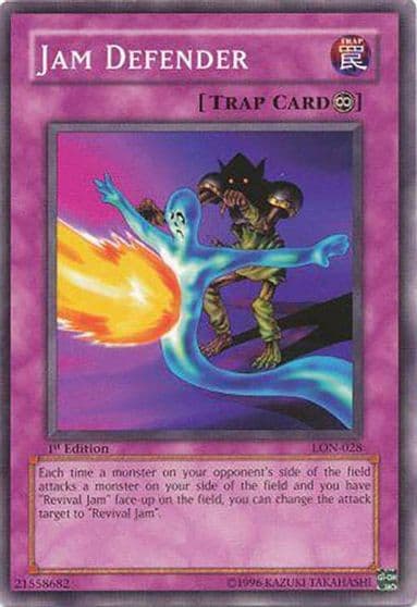 Jam Defender Labyrinth of Nightmare Yu-Gi-Oh! card