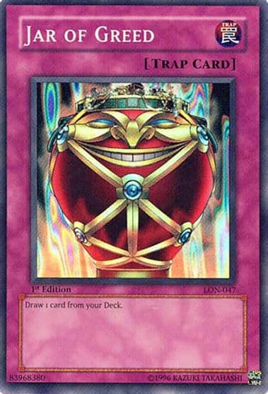 Jar of Greed Labyrinth of Nightmare Yu-Gi-Oh! card