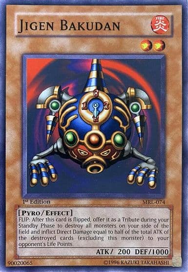 Jigen Bakudan Magic Ruler Yu-Gi-Oh! card