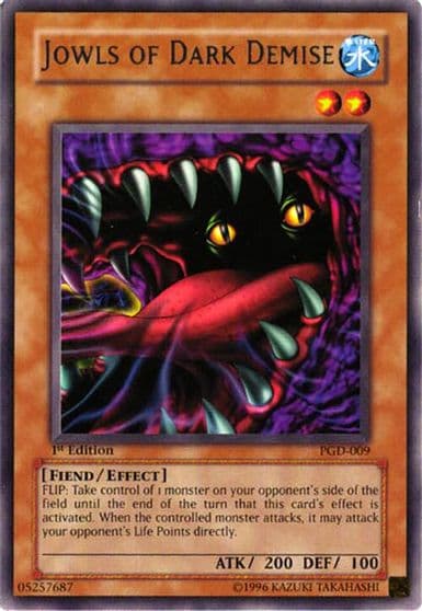 Jowls of Dark Demise Pharaonic Guardian Yu-Gi-Oh! card