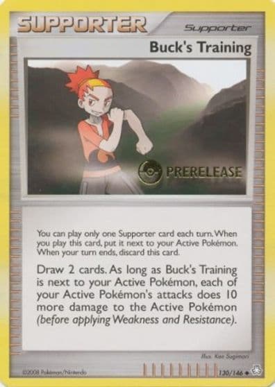 Buck's Training (Prerelease) Miscellaneous Cards & Products Pokemon card