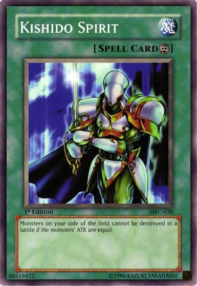 Kishido Spirit Magician's Force Yu-Gi-Oh! card