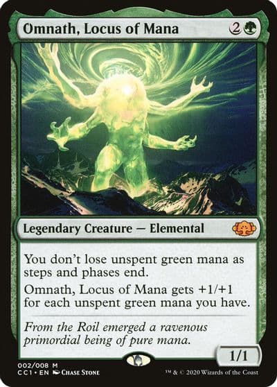 Omnath Locus of Mana Commander Collection: Green Magic card
