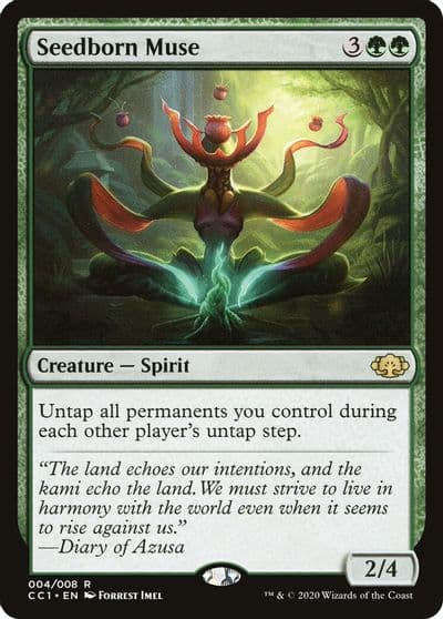 Seedborn Muse Commander Collection: Green Magic card