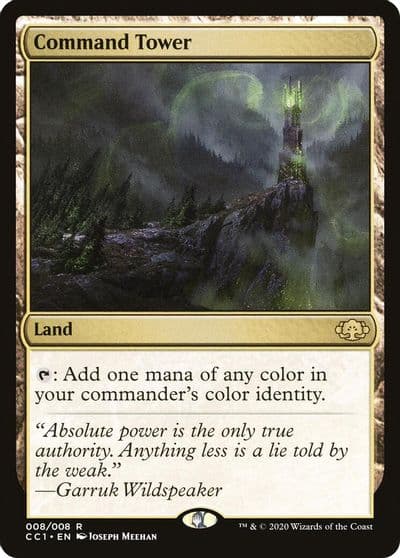 Command Tower Commander Collection: Green Magic card