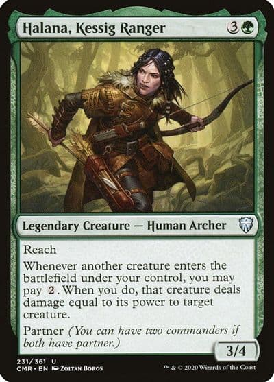 Halana Kessig Ranger Commander Legends Magic card