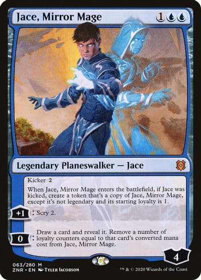 Jace Mirror Mage Zendikar Rising Magic card