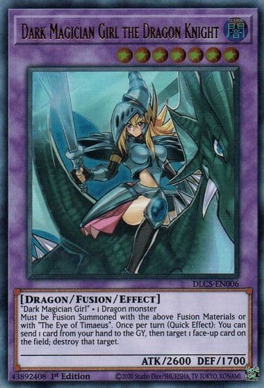 Dark Magician Girl the Dragon Knight Dragons of Legend: The Complete Series Yu-Gi-Oh! card
