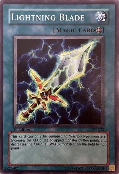 Lightning Blade Labyrinth of Nightmare Yu-Gi-Oh! card