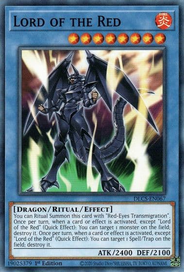 Lord of the Red Dragons of Legend: The Complete Series Yu-Gi-Oh! card