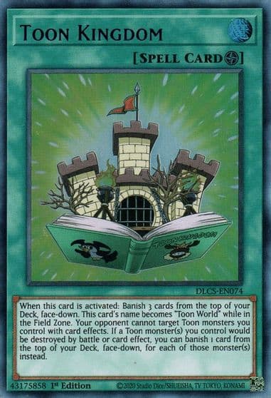 Toon Kingdom Dragons of Legend: The Complete Series Yu-Gi-Oh! card