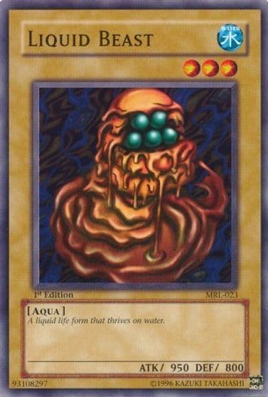 Liquid Beast Magic Ruler Yu-Gi-Oh! card