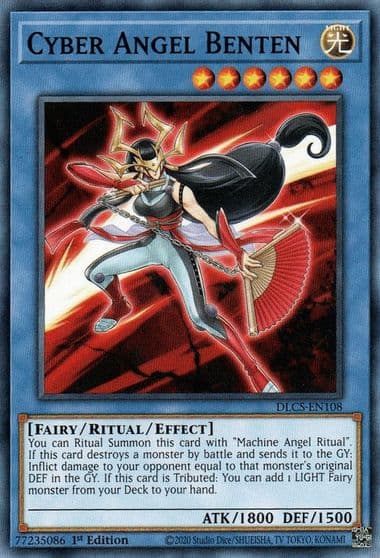 Cyber Angel Benten Dragons of Legend: The Complete Series Yu-Gi-Oh! card