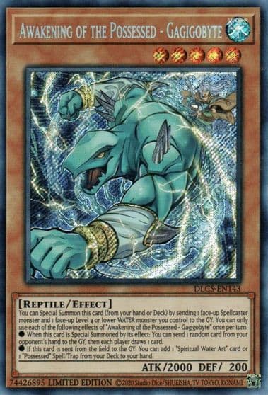 Awakening of the Possessed Gagigobyte Dragons of Legend: The Complete Series Yu-Gi-Oh! card