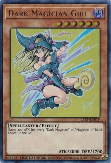 Dark Magician Girl 2020 The Lost Art Promotion Yu-Gi-Oh! card
