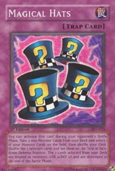 Magical Hats Pharaoh's Servant Yu-Gi-Oh! card
