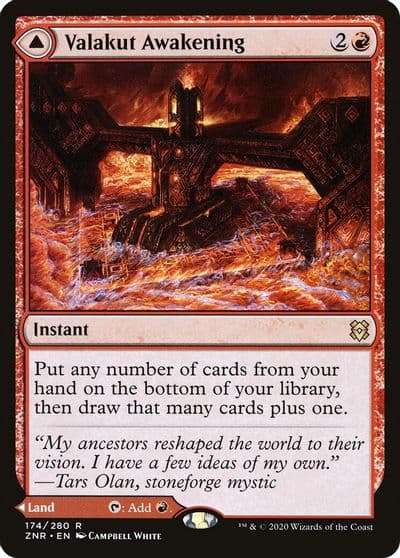 Valakut Awakening Zendikar Rising Magic card
