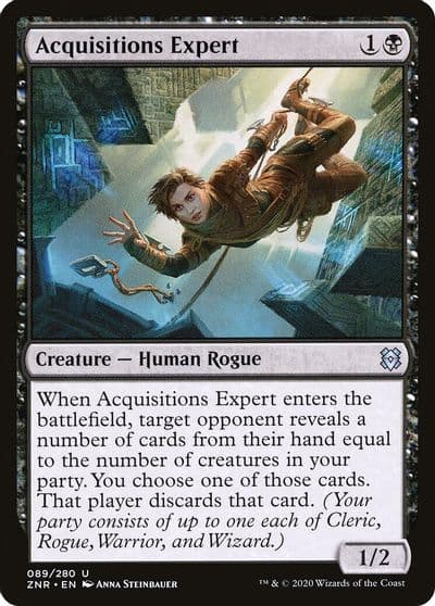 Acquisitions Expert Zendikar Rising Magic card