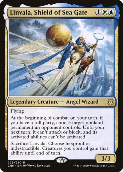 Linvala Shield of Sea Gate Zendikar Rising Magic card