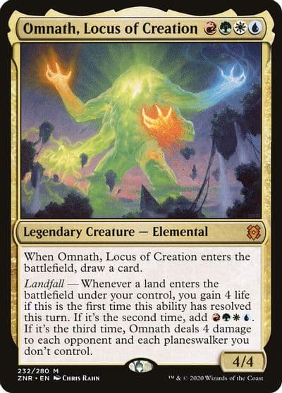 Omnath Locus of Creation Zendikar Rising Magic card