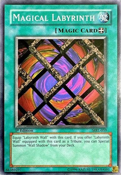 Magical Labyrinth Magic Ruler Yu-Gi-Oh! card