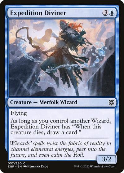 Expedition Diviner Zendikar Rising Magic card