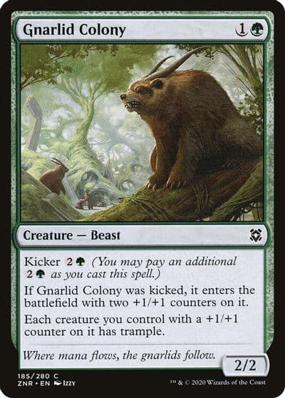 Gnarlid Colony Zendikar Rising Magic card