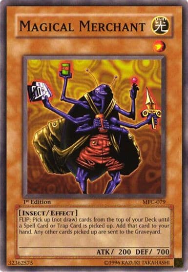 Magical Merchant Magician's Force Yu-Gi-Oh! card