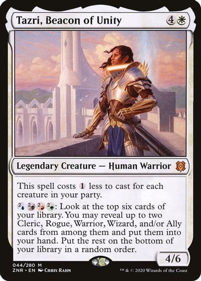 Tazri Beacon of Unity Zendikar Rising Magic card