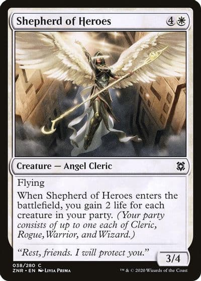 Shepherd of Heroes Zendikar Rising Magic card