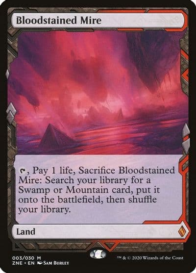 Bloodstained Mire Zendikar Rising Expeditions Magic card