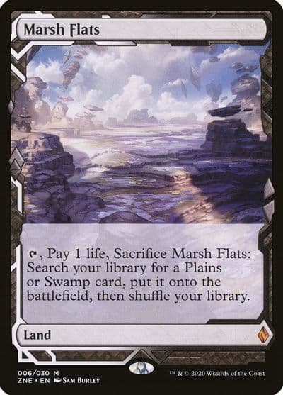 Marsh Flats Zendikar Rising Expeditions Magic card