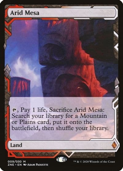 Arid Mesa Zendikar Rising Expeditions Magic card