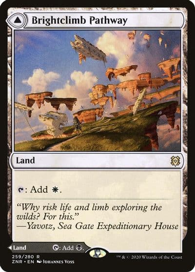 Brightclimb Pathway Zendikar Rising Magic card