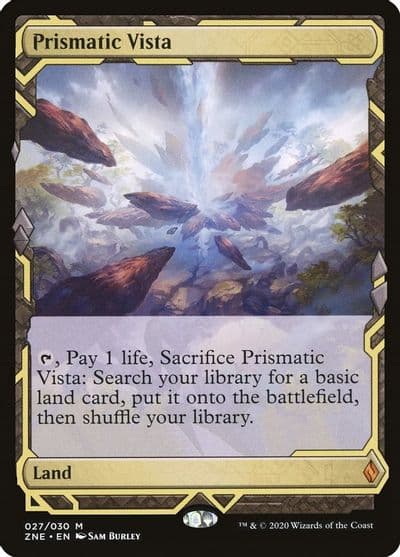 Prismatic Vista Zendikar Rising Expeditions Magic card