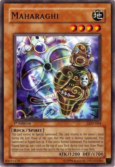 Maharaghi Legacy of Darkness Yu-Gi-Oh! card