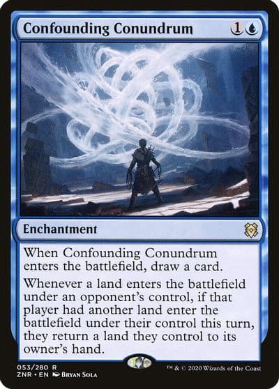 Confounding Conundrum Zendikar Rising Magic card