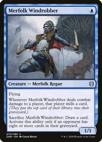 Merfolk Windrobber Zendikar Rising Magic card