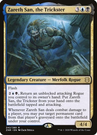 Zareth San the Trickster Zendikar Rising Magic card
