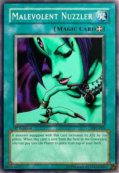 Malevolent Nuzzler Magic Ruler Yu-Gi-Oh! card