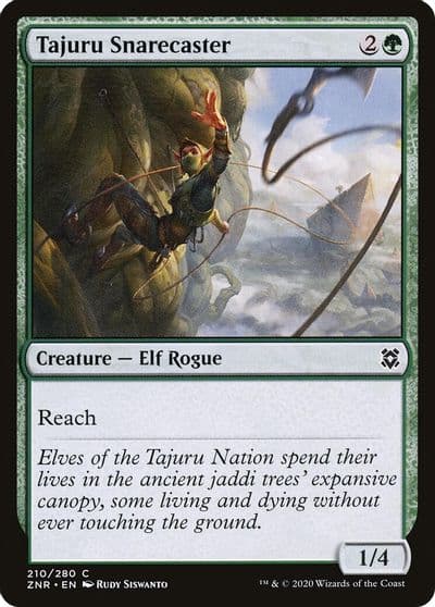 Tajuru Snarecaster Zendikar Rising Magic card