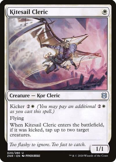 Kitesail Cleric Zendikar Rising Magic card